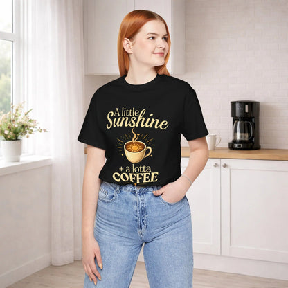 Little Sunshine & Coffee T-Shirt Printify