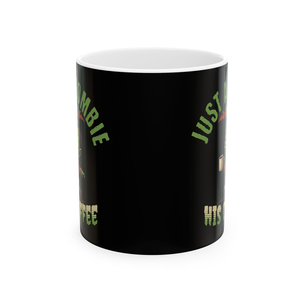 Just A Zombie Ceramic Mug Printify