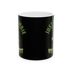 Just A Zombie Ceramic Mug Printify