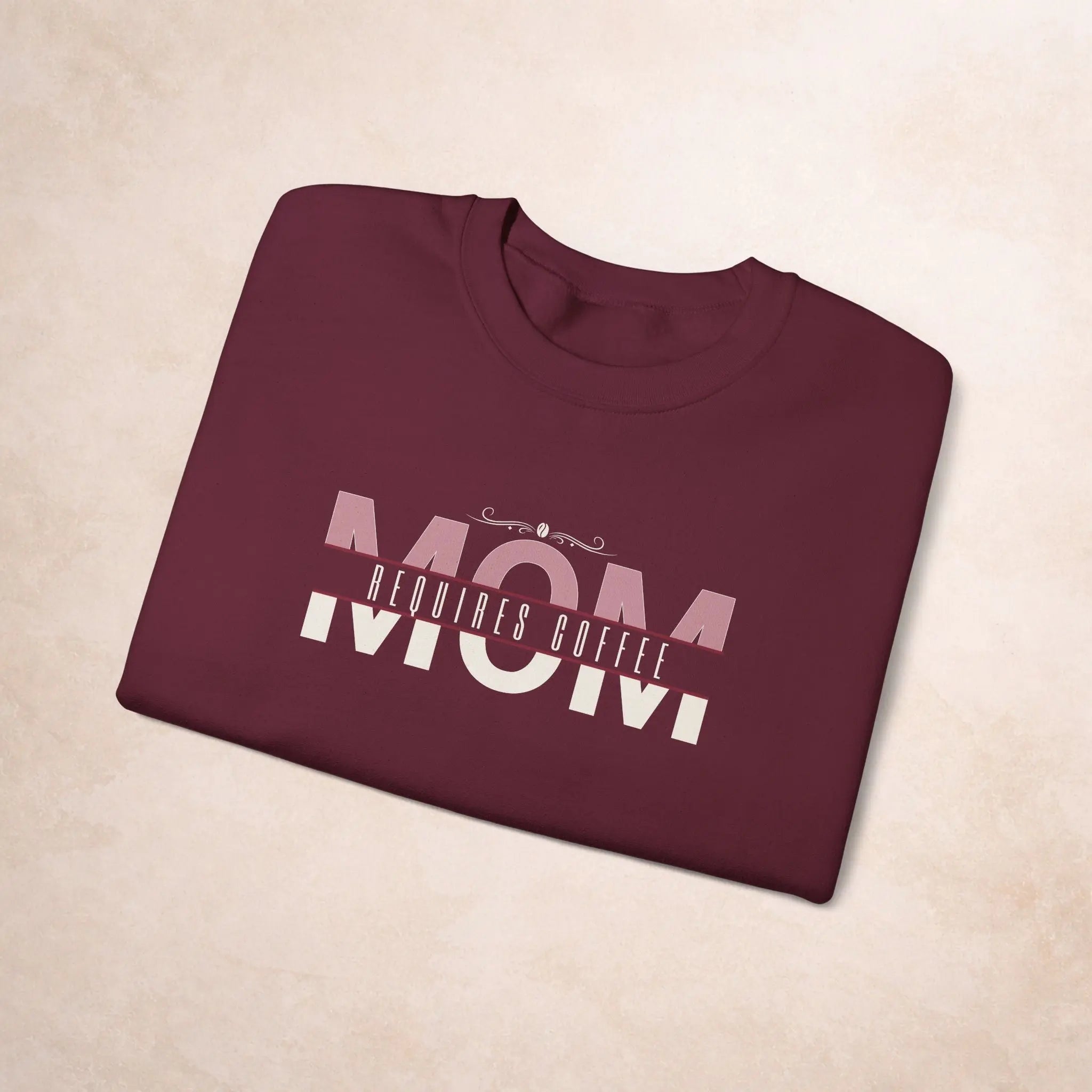 Mom Requires Coffee Sweatshirt Printify