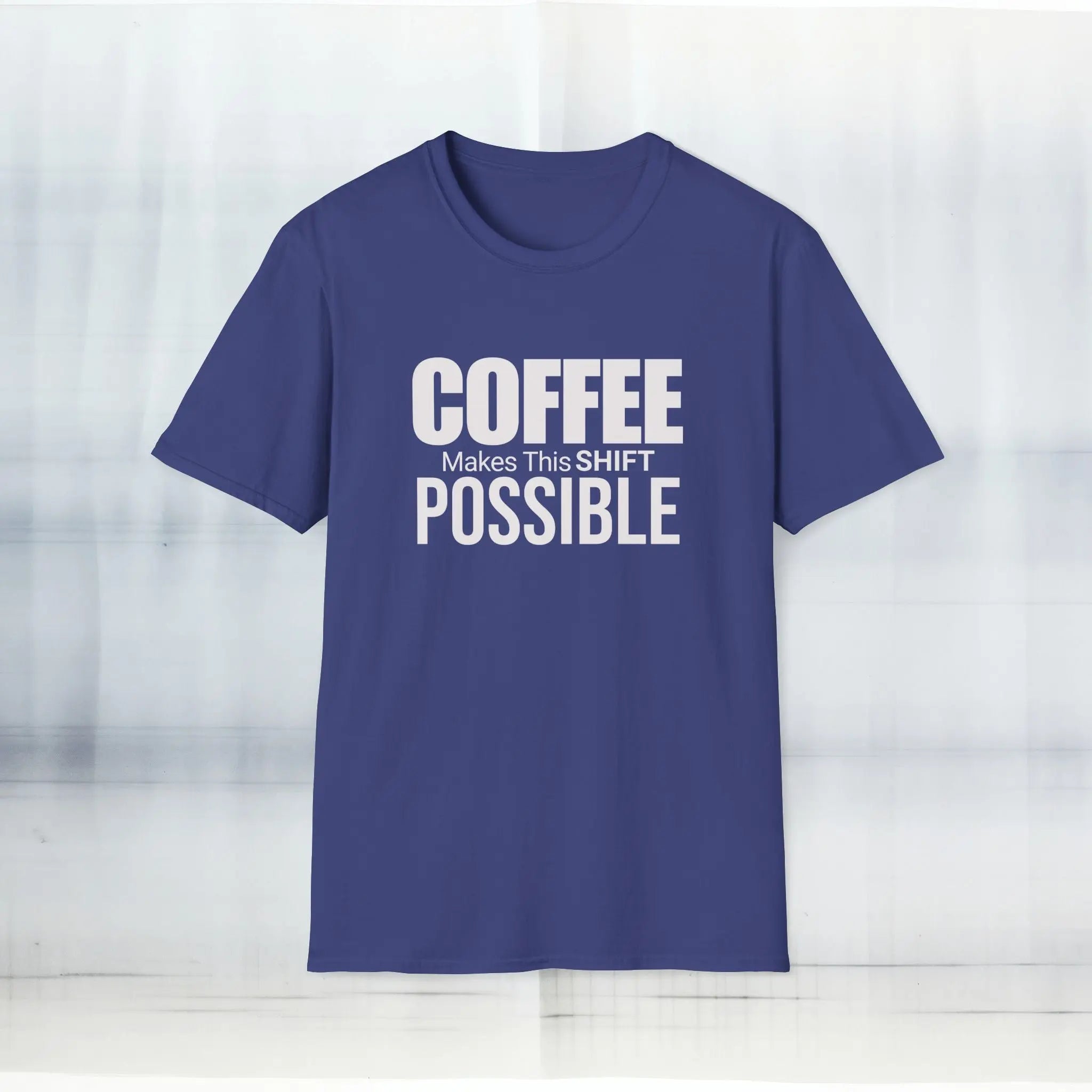 Coffee Makes This Shift Possible T-Shirt Printify