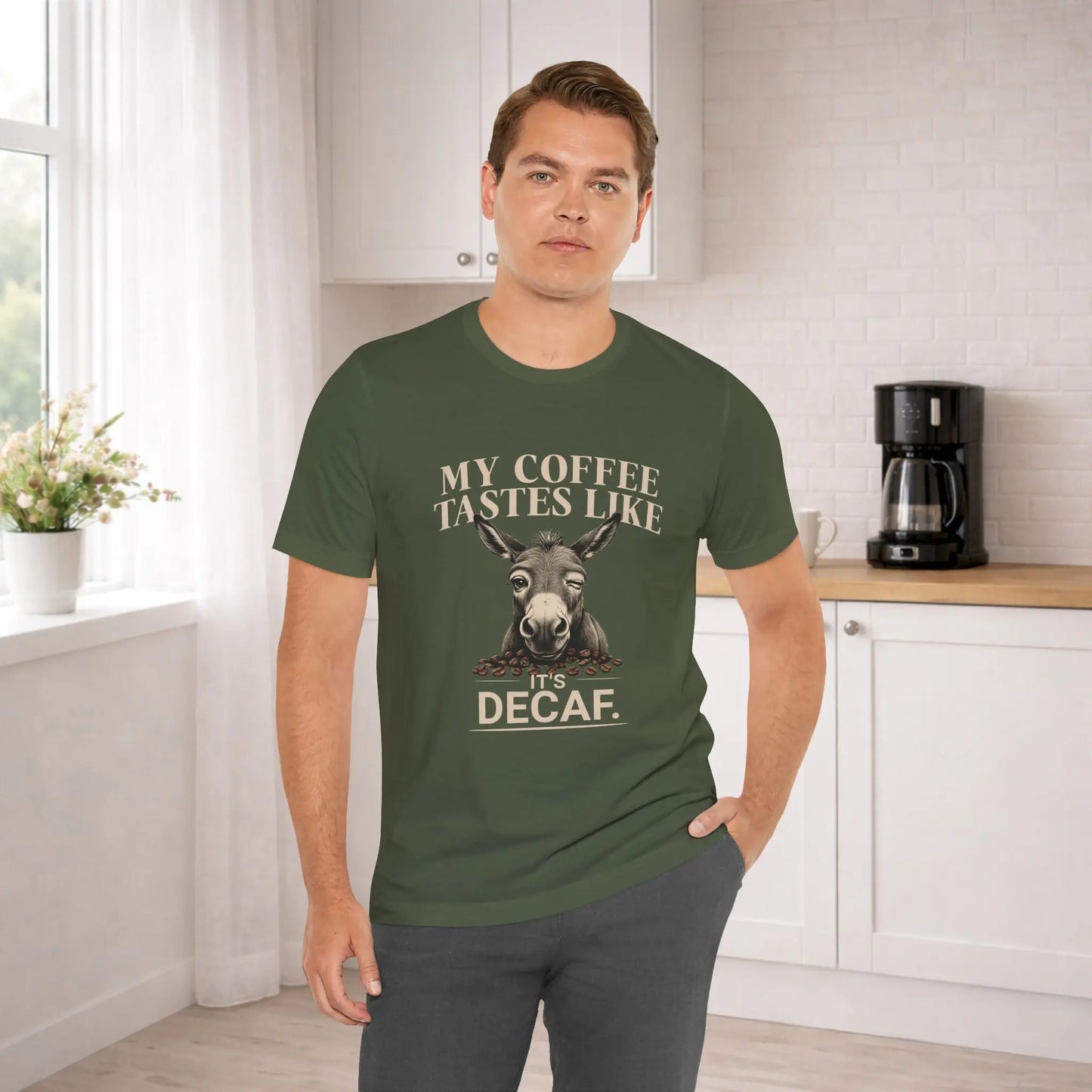 Coffee Tastes Like Decaf Tee - Boldly Bitter Company