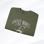 Coffee Makes This Shift Tolerable Sweatshirt Printify