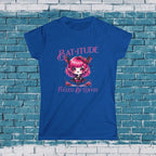Batitude Tee, Cute Bat Tee, Women's Graphic Shirt, Alternative Fashion Top, Gifts for Goth Girls, Halloween Wear - Boldly Bitter Company