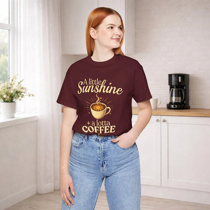 Little Sunshine & Coffee T-Shirt Printify