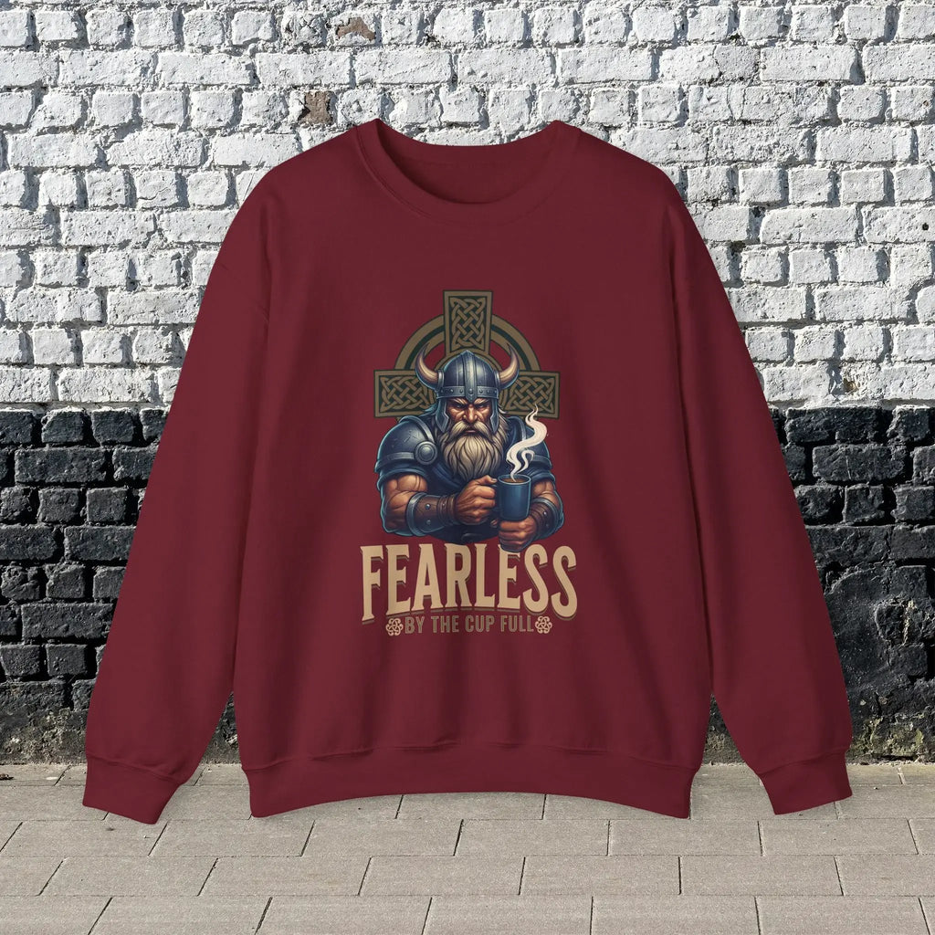 Viking Coffee Fearless Sweatshirt Printify