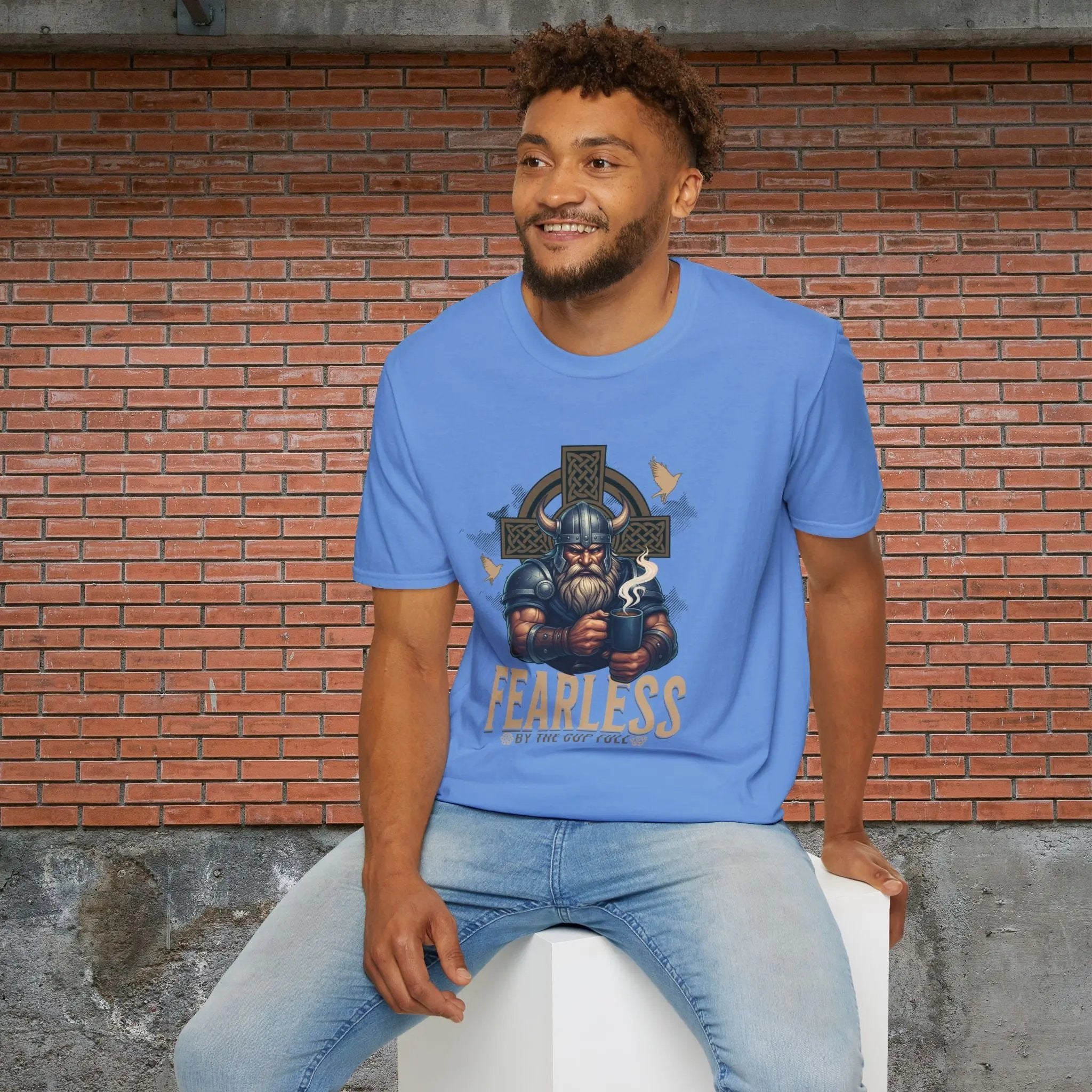 Fearless Viking T-Shirt Printify