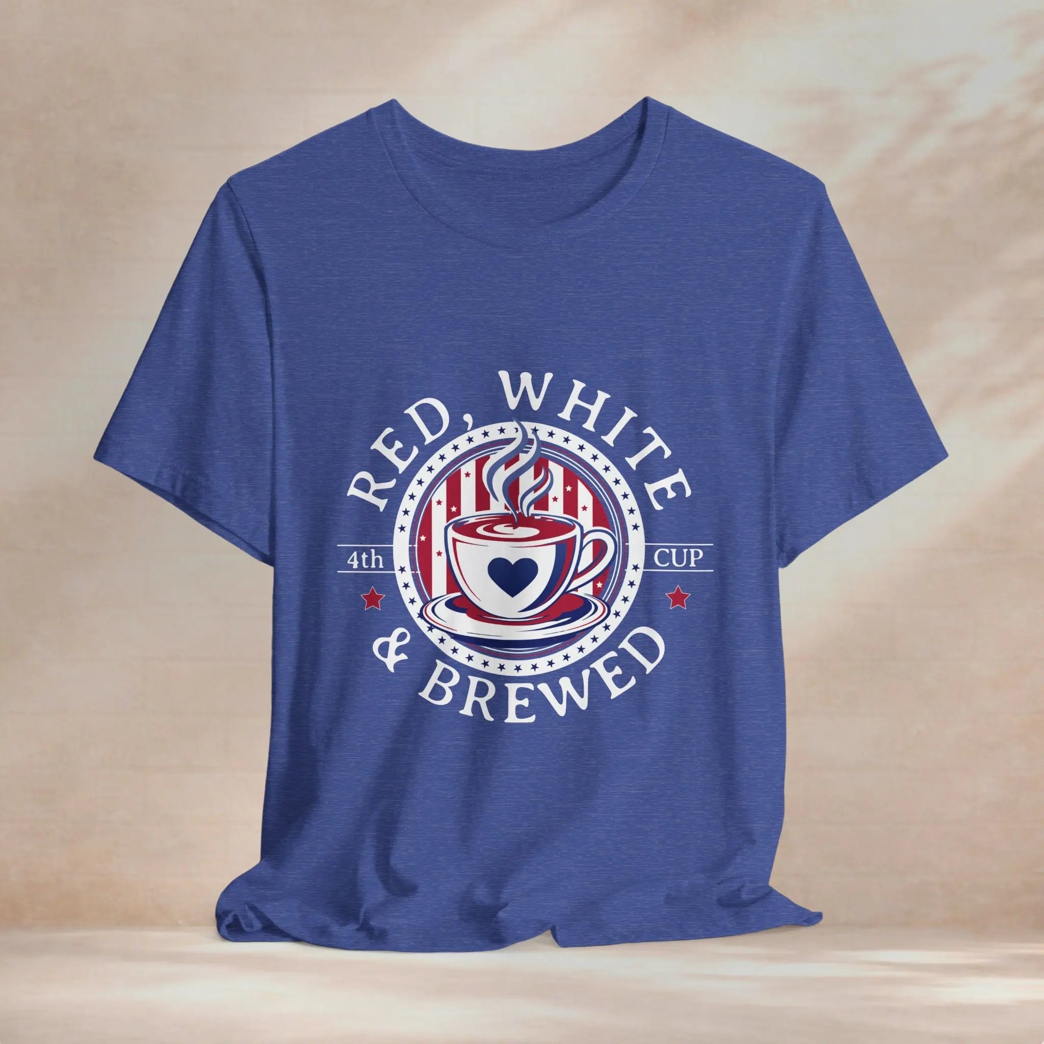 Red, White & Brewed Tee Printify