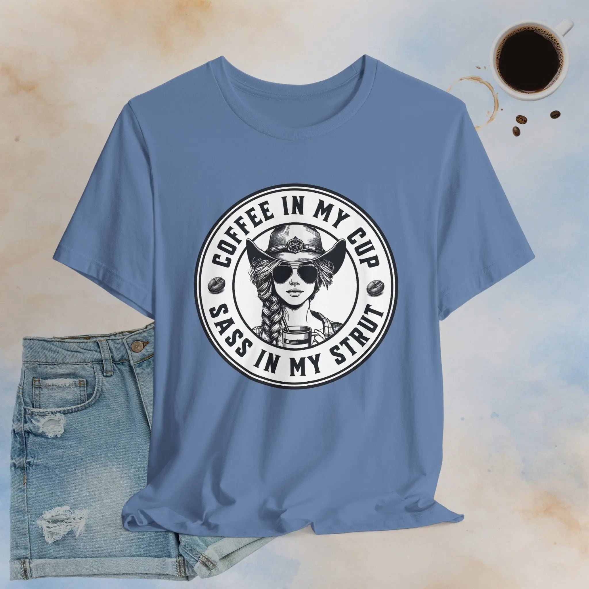 Sass In My Strut Tee Printify