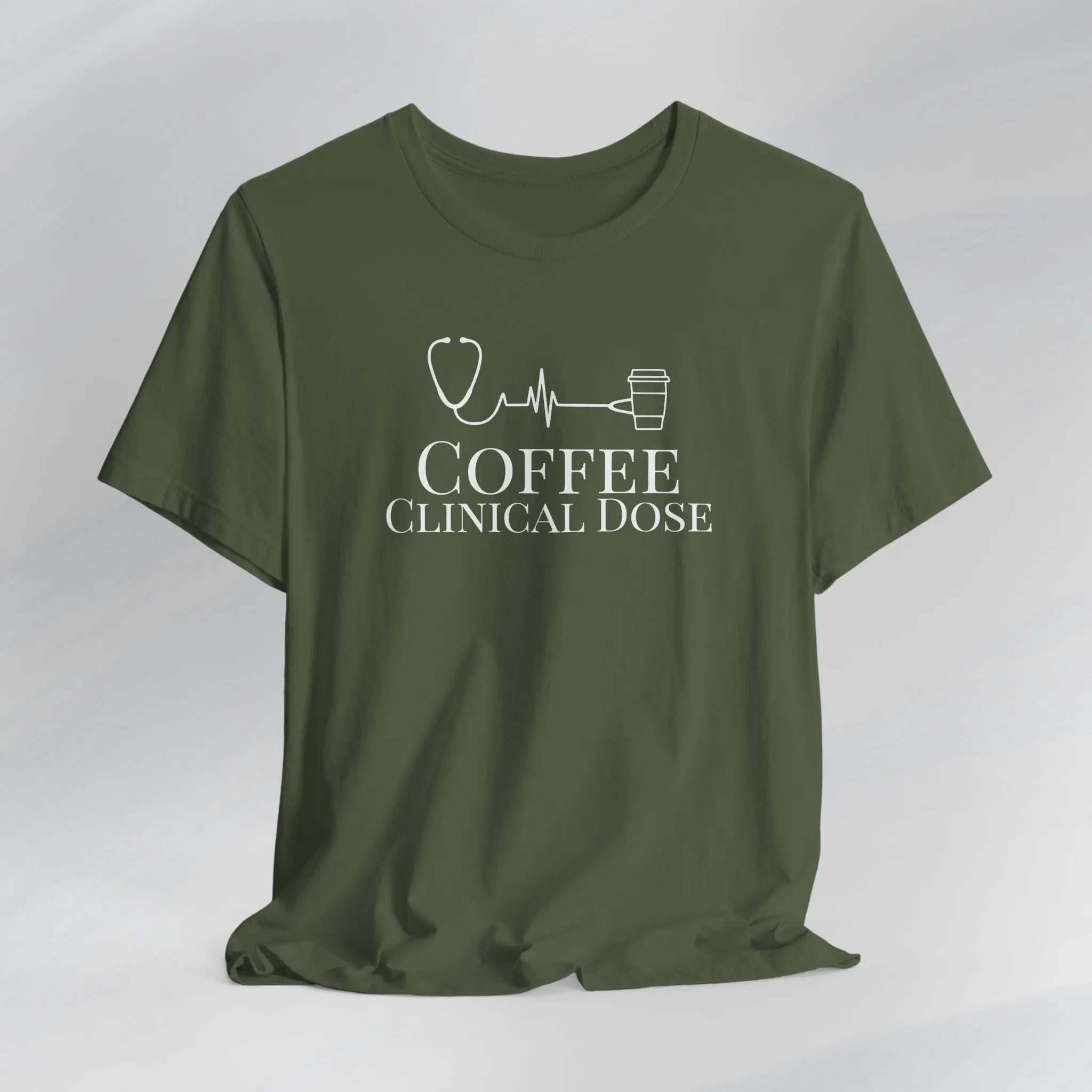Coffee Clinical Dose Tee Printify