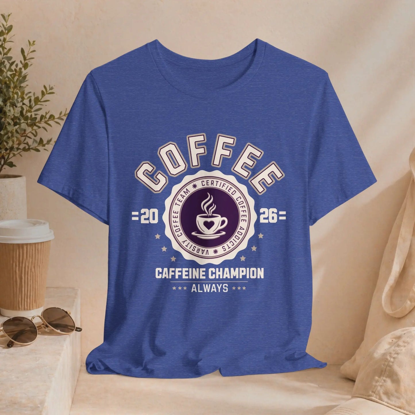 Varsity Coffee Champion Tee Printify