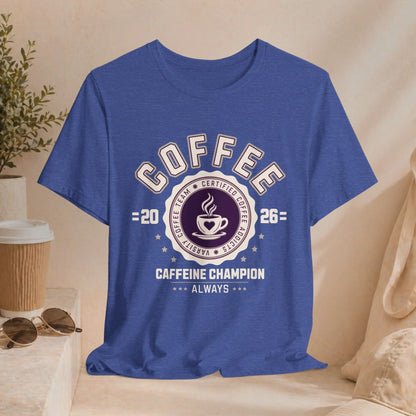 Varsity Coffee Champion Tee Printify