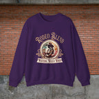 Western Rodeo Blend Sweatshirt, Cozy Unisex Sweater, Vintage Graphic Crewneck, Country Style Apparel, Perfect for Rodeo Events - Boldly Bitter Company