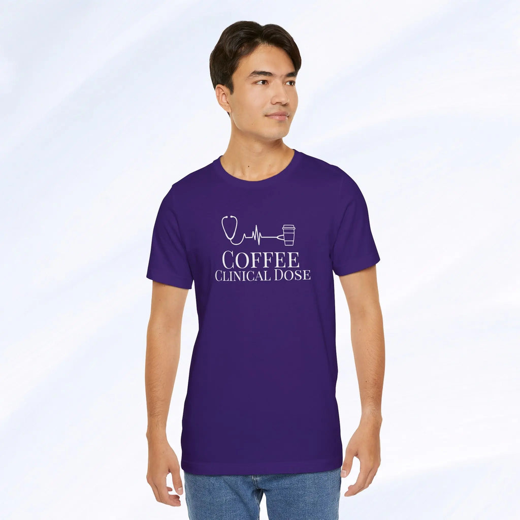 Coffee Clinical Dose Tee Printify