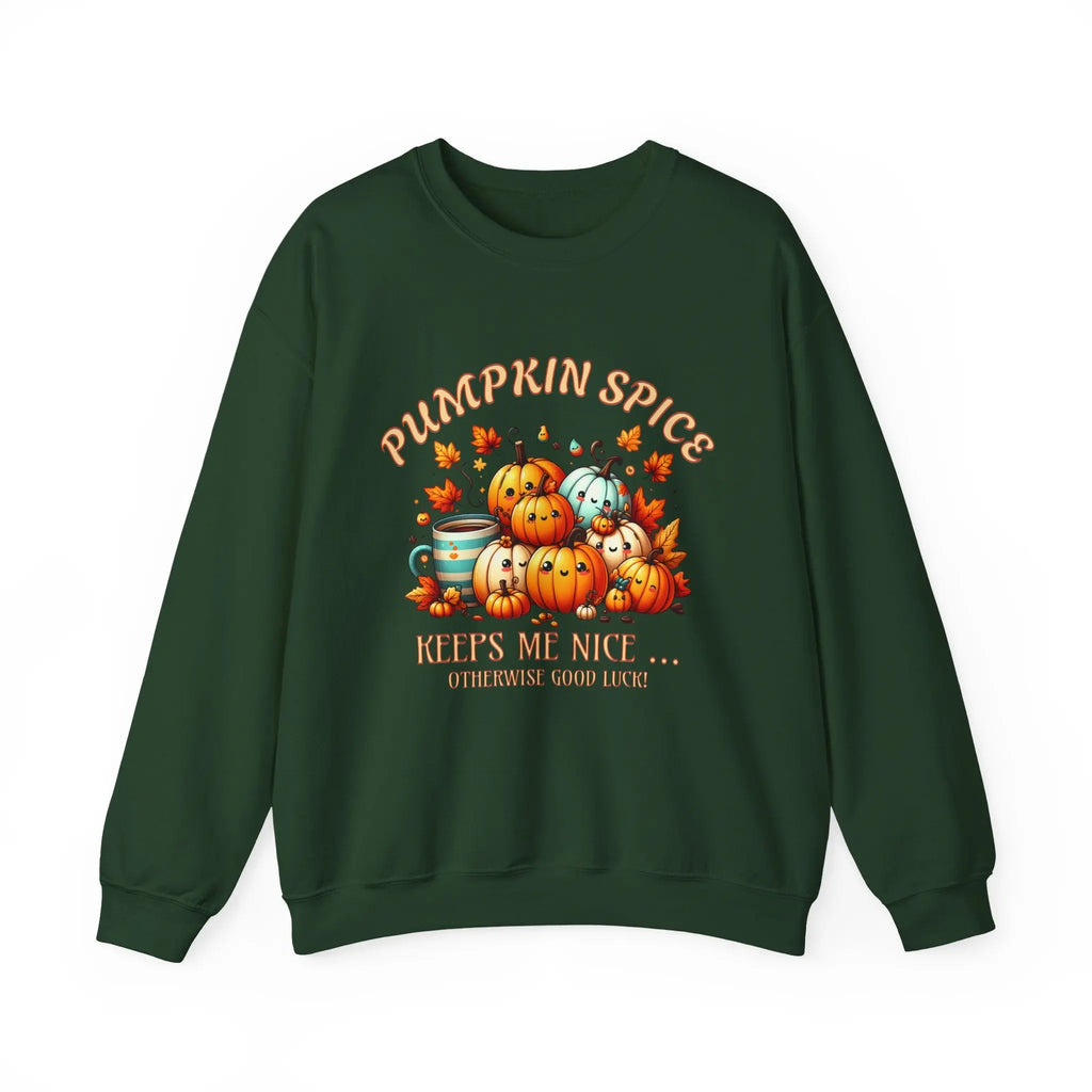 Pumpkin Spice Sweatshirt - Otherwise Good Luck Printify