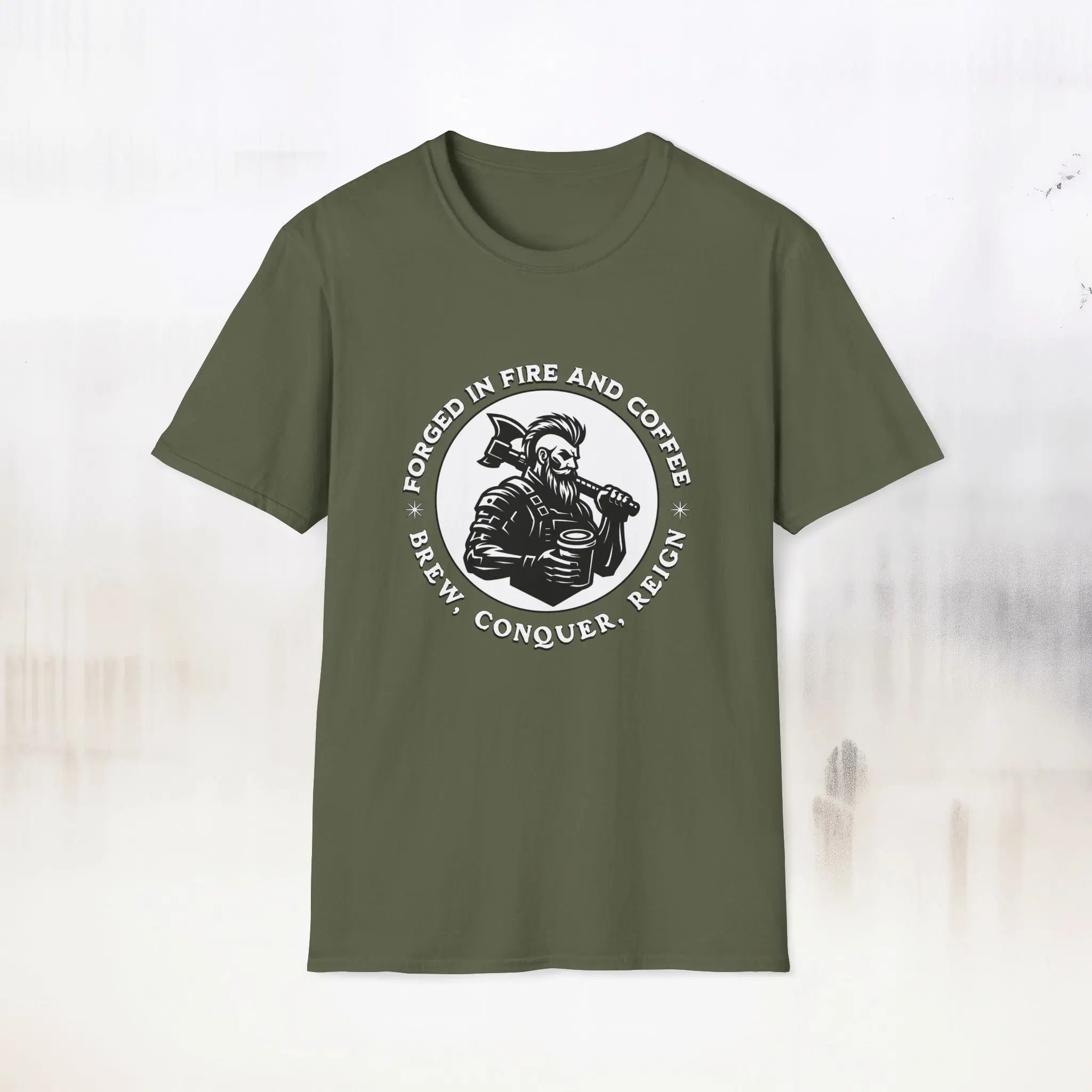 Forged in Fire Viking T-Shirt Printify