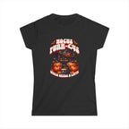 Hocus Purr-cuss Women's Tee - Cute kitten witch Halloween design Printify